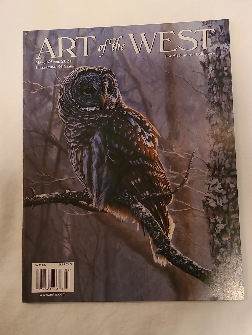 Art Of The West 3 Issues, Beautiful Art & Stories Magazine March May July 2021